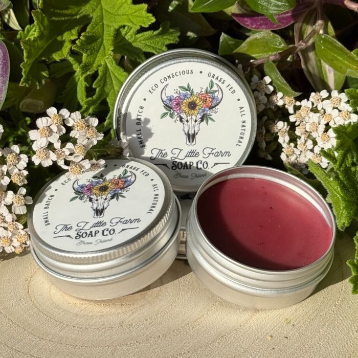 Beet Root Tint Lip Balm in a Tin